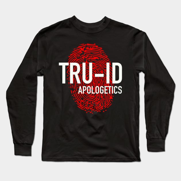 Tru-ID Apologetics (MAIN) Long Sleeve T-Shirt by Tru-ID Apologetics Ministries Inc.